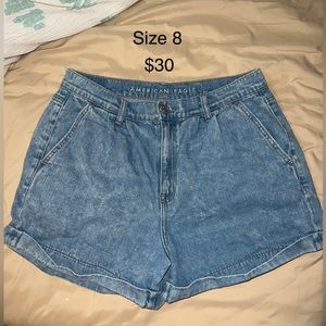 Mom jean shorts